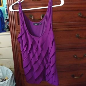 Purple tank top